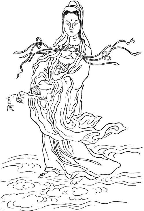 Guan Yin - Die Gttin der Barmherzigkeit (zu Nr. 100)