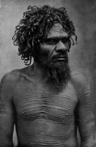Eingeborener aus Nordost-Australien