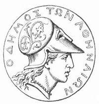 Wappen von Athen.
