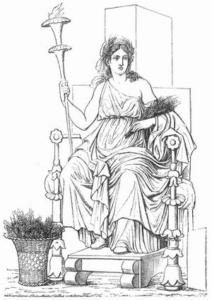 Fig. 2. Demeter (Wandgemlde zu Pompeji).