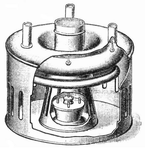 Fig. 2. Scherings kombinierter skulapapparat.