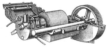 Fig. 1. Motor mit geffnetem Gehuse.