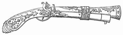 Espingole (Tromblon) der sterreichischen Krassiere 1760.