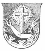 Wappen des Franziskanerordens.