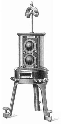 Fig. 6. Spiegelgalvanometer nach Dubois u. Rubens.