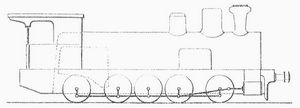 Fig. 3. Güterzuglokomotive für große Steigungen.