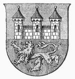 Fig. 2. Stadtwappen von Göttingen. Heraldische Löwen.