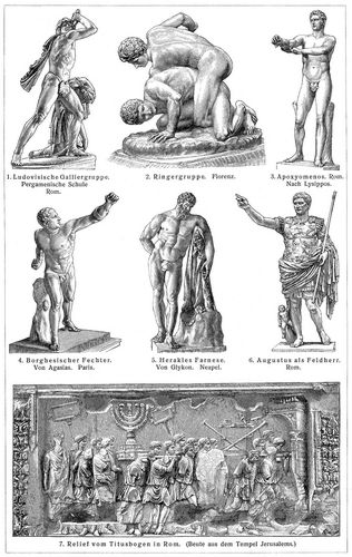 Bildhauerkunst VI. Griechisch-rmische Bildnerei.