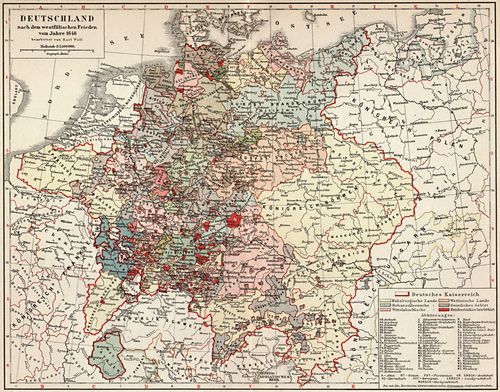 Geschichtskarte von Deutschland III.
