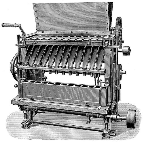 7. Paketfllmaschine von Wagner.