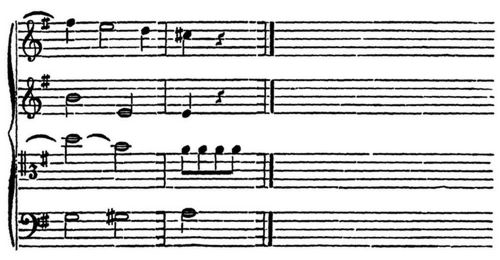 Ulibischeff, Alexander/.../1. Die Haydn gewidmeten Violinquartetts