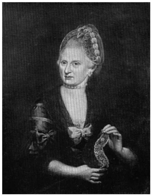 Maria Anna Mozart geb. Pertl, die Mutter. Unbezeichnetes lbildnis, um 1770