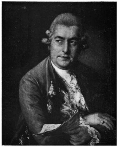 Johann Christian Bach. Ölbildnis von Thomas Gainsborough