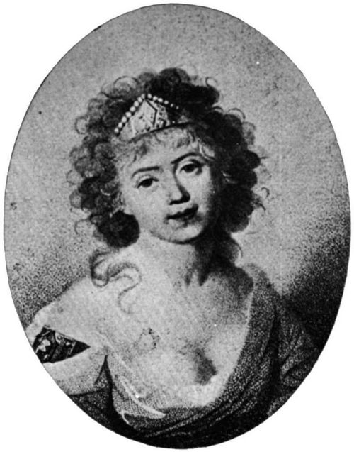 Henriette Baranius. Die Darstellerin des Blondchens in der Entfhrung an der Berliner Oper. Stich von Friedrich Bott, Berlin, 1796