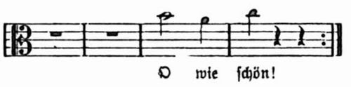 Kalbeck, Max/.../1. Unvollendeter Kanon von Johannes Brahms