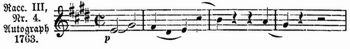 5. Allegro (Haydn's Katalog: Allegretto). 2 Ob., 2 C.