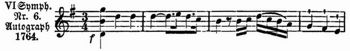 15. Allegro (Haydn's Katalog: Moderato). 2 Ob., 2 C.