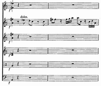 1. Recitativo aus der C-dur Symphonie, comp. 1761