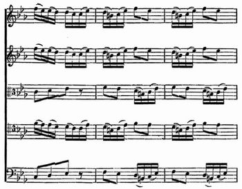3. Andante aus der B-dur Symphonie, erschienen 1767