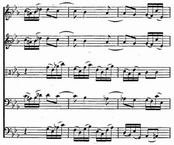 3. Andante aus der B-dur Symphonie, erschienen 1767