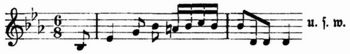 Adagio aus dem Streichquartett B-Dur Op. 50 Nr. 1
