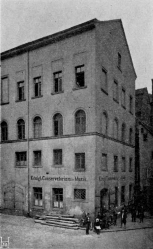 Das alte Leipziger Conservatorium.(S. 33)