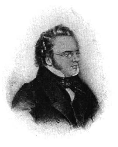 Franz Schubert.⋼Nach einer Lithographie von Teltscher(S. 50)