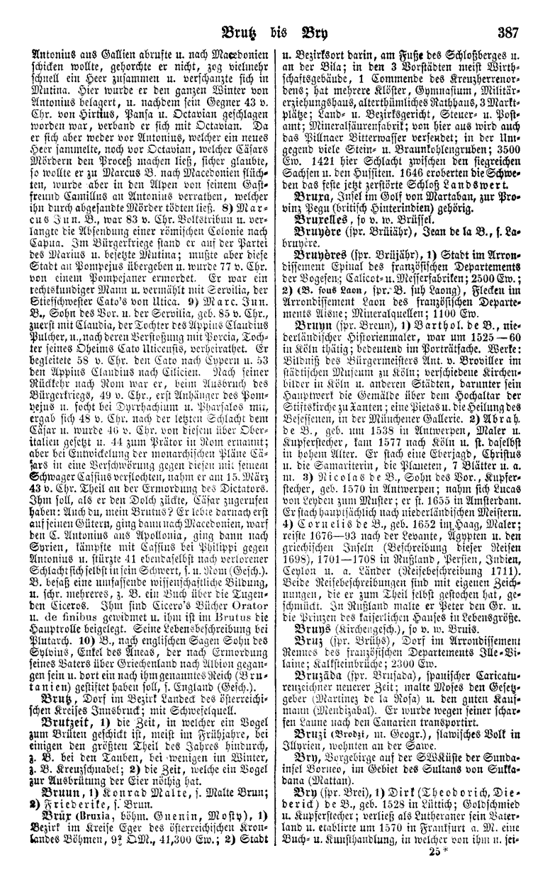 Pierer's Universal-Lexikon, Band 3. Altenburg 1857 S. 387