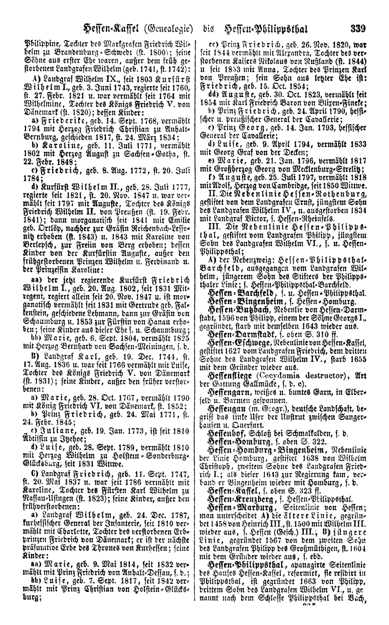 Pierer's Universal-Lexikon, Band 8. Altenburg 1859 S. 339