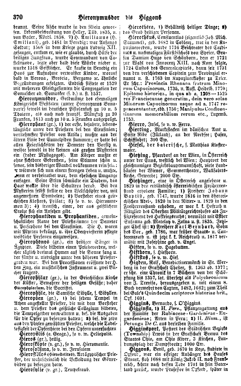 Pierer's Universal-Lexikon, Band 8. Altenburg 1859 S. 370
