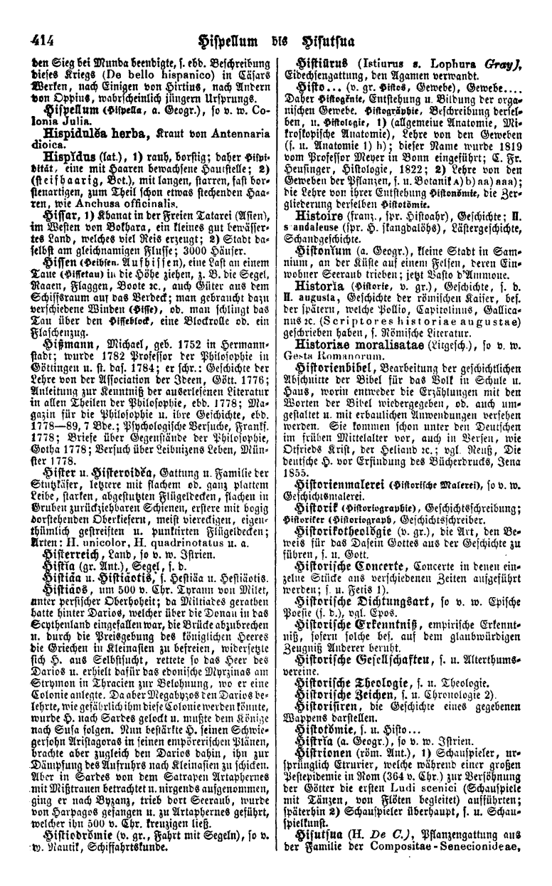 Pierer's Universal-Lexikon, Band 8. Altenburg 1859 S. 414