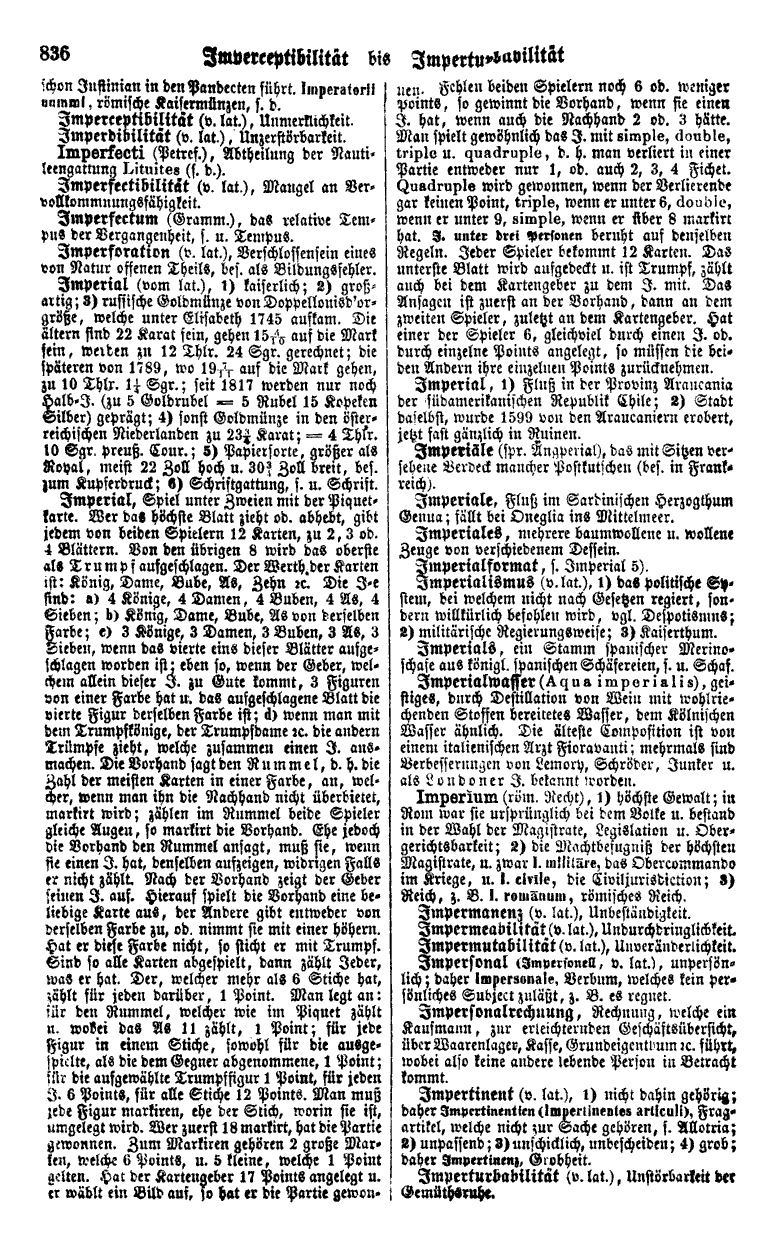 Pierer's Universal-Lexikon, Band 8. Altenburg 1859 S. 836