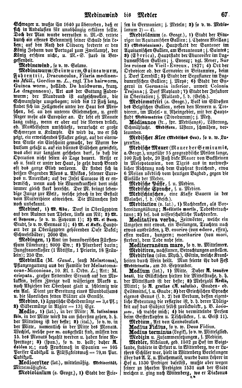 Pierer's Universal-Lexikon, Band 11. Altenburg 1860 S. 67