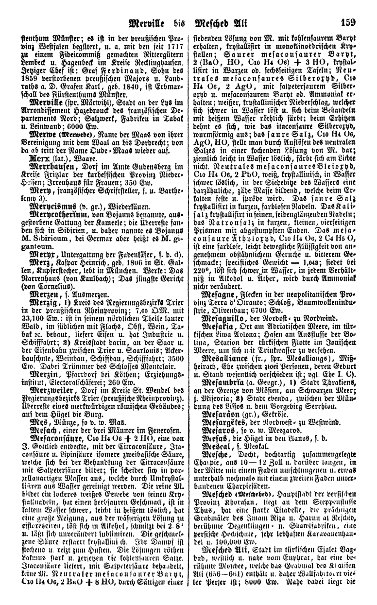 Pierer's Universal-Lexikon, Band 11. Altenburg 1860 S. 159