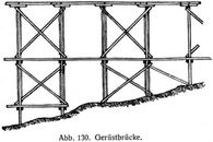 Abb. 130. Gerüstbrücke.